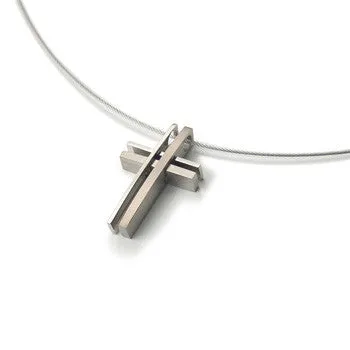0733-02 Boccia Titanium Pendant  (choose chain separately)