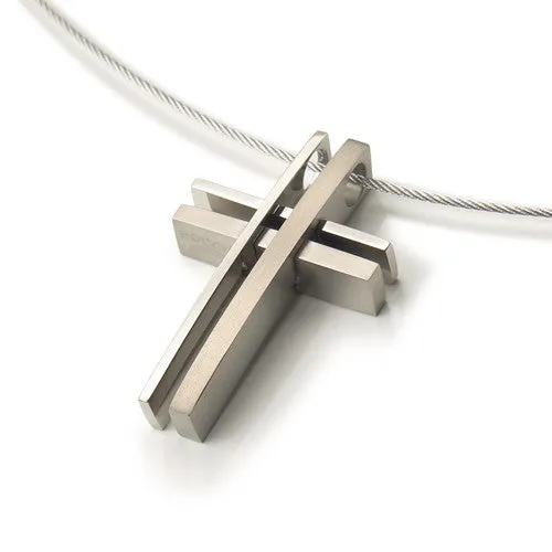 0733-02 Boccia Titanium Pendant  (choose chain separately)