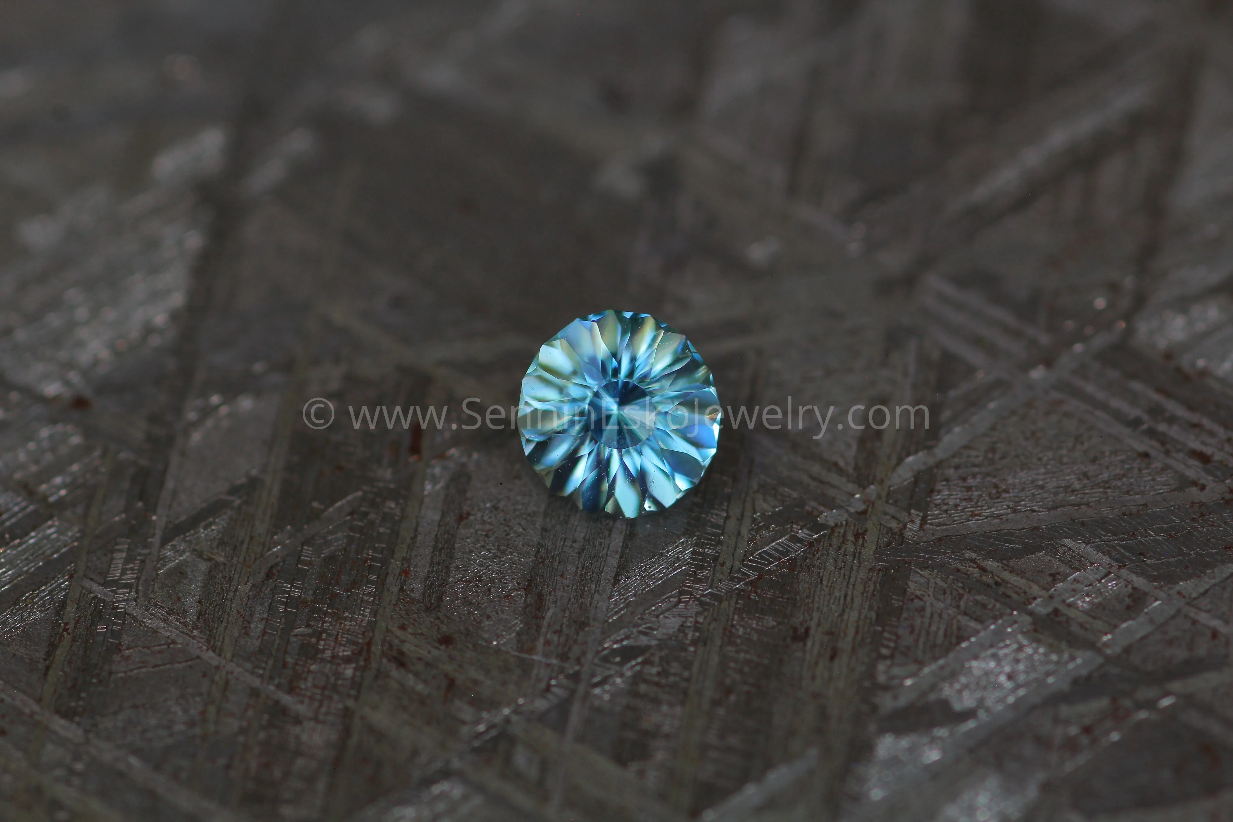 0.94 carat Blue Zircon - 5.3x3.6mm
