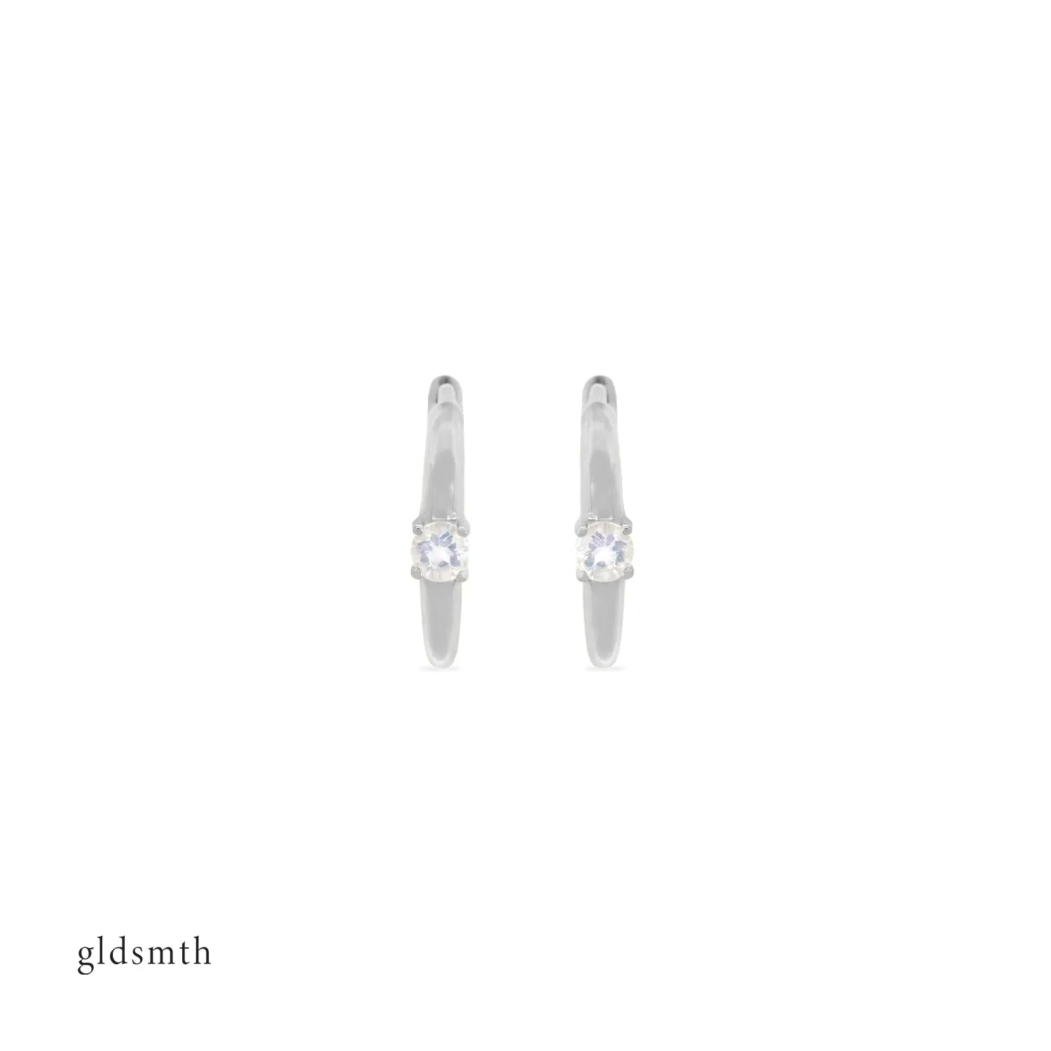 10k White Gold Sophie Huggies