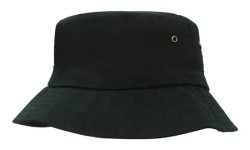 Adjustable Infants Bucket Hat with Toggle