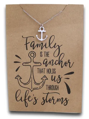 Anchor Pendant & Chain - Card 312