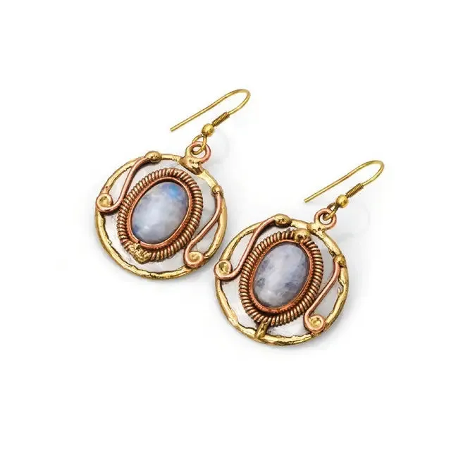 Anju Jewelry - Mixed Metal & Moonstone
