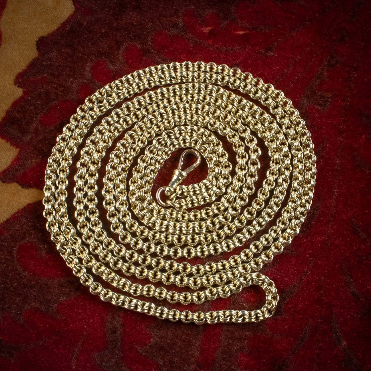 Antique Victorian 15ct Gold Guard Chain