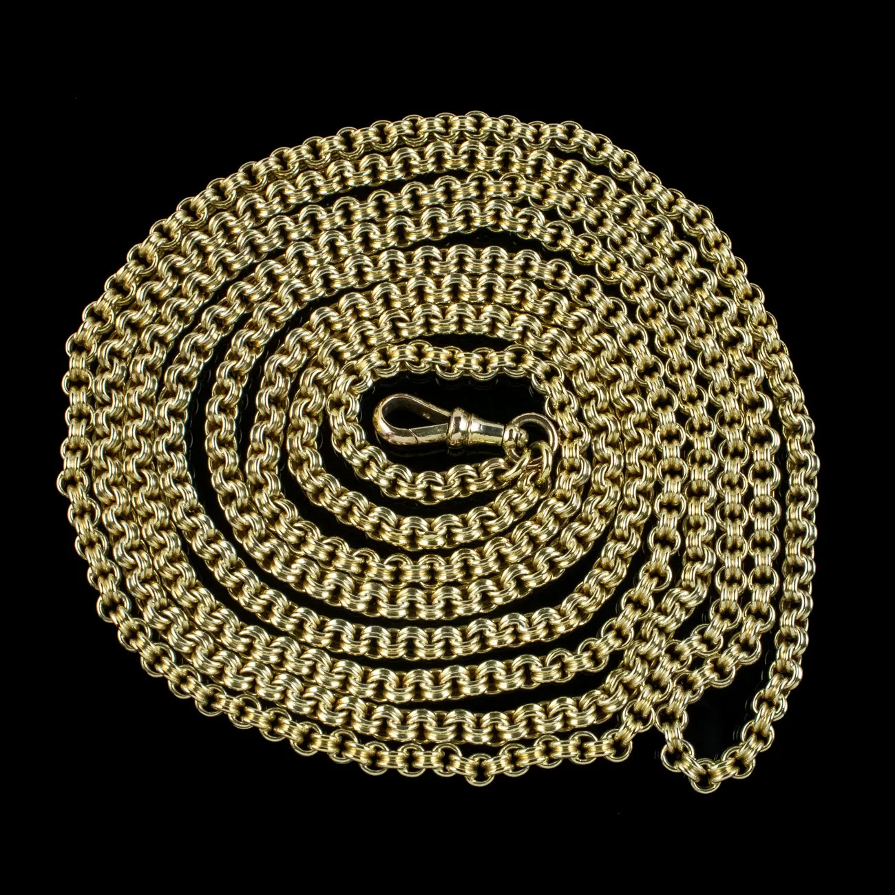 Antique Victorian 15ct Gold Guard Chain