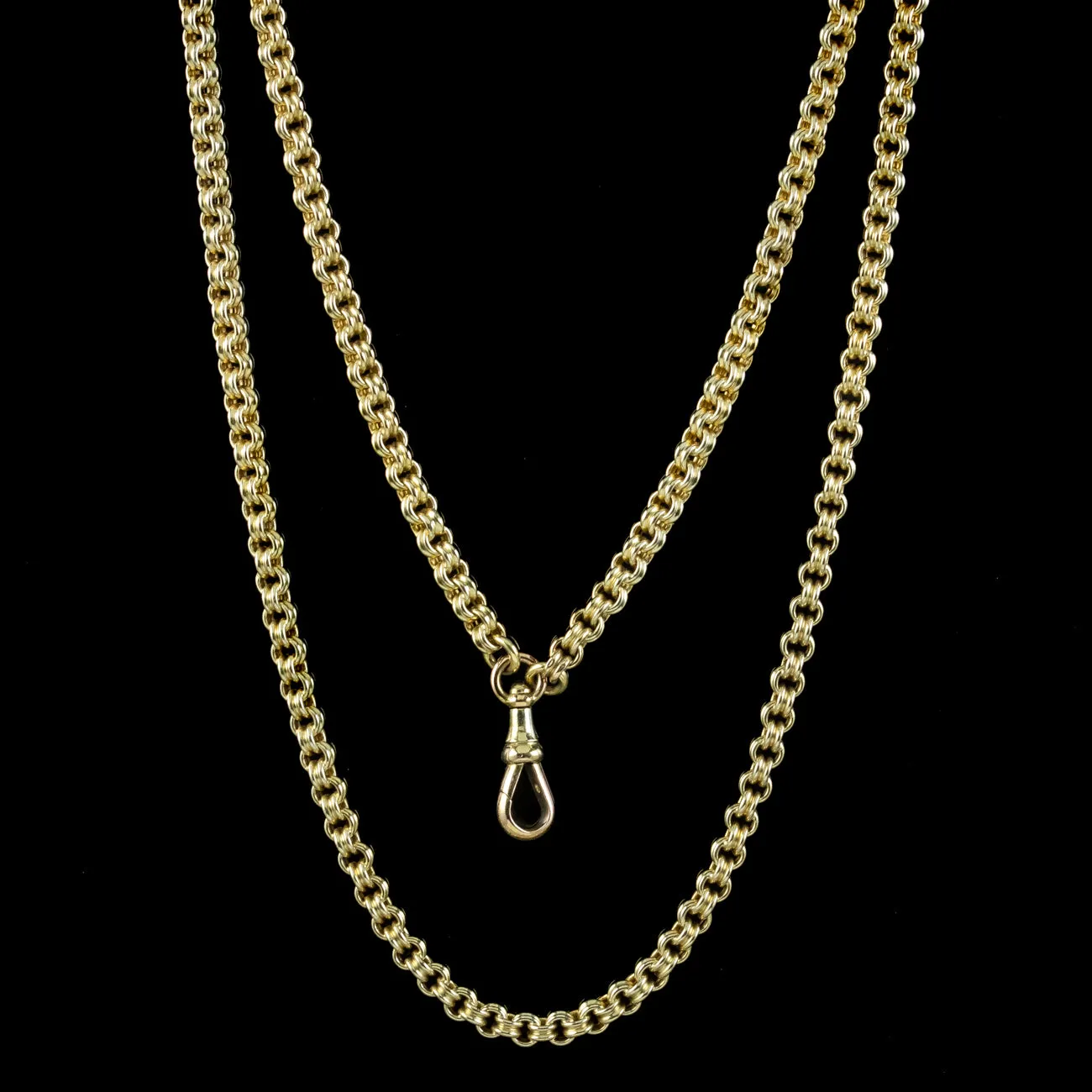 Antique Victorian 15ct Gold Guard Chain