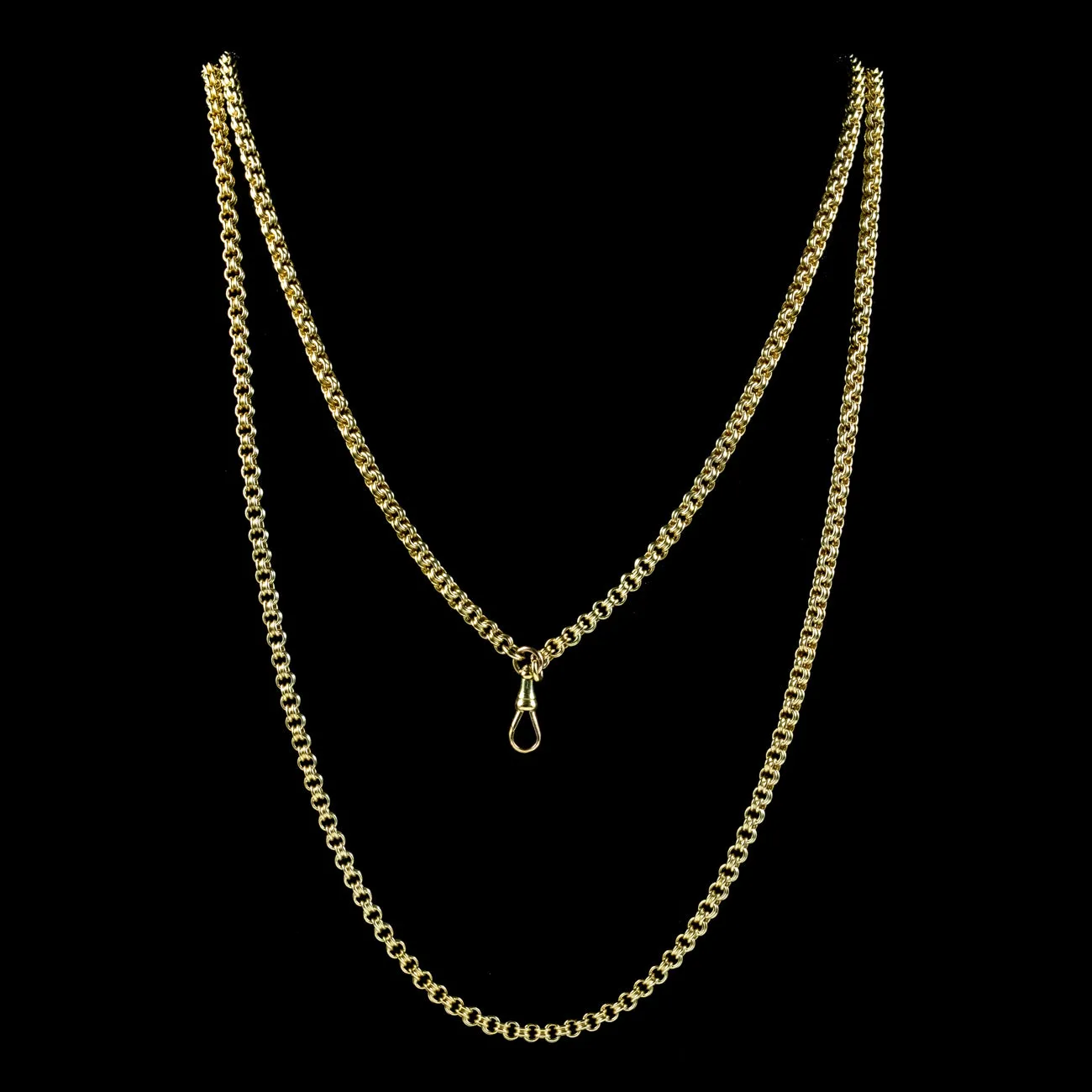 Antique Victorian 15ct Gold Guard Chain