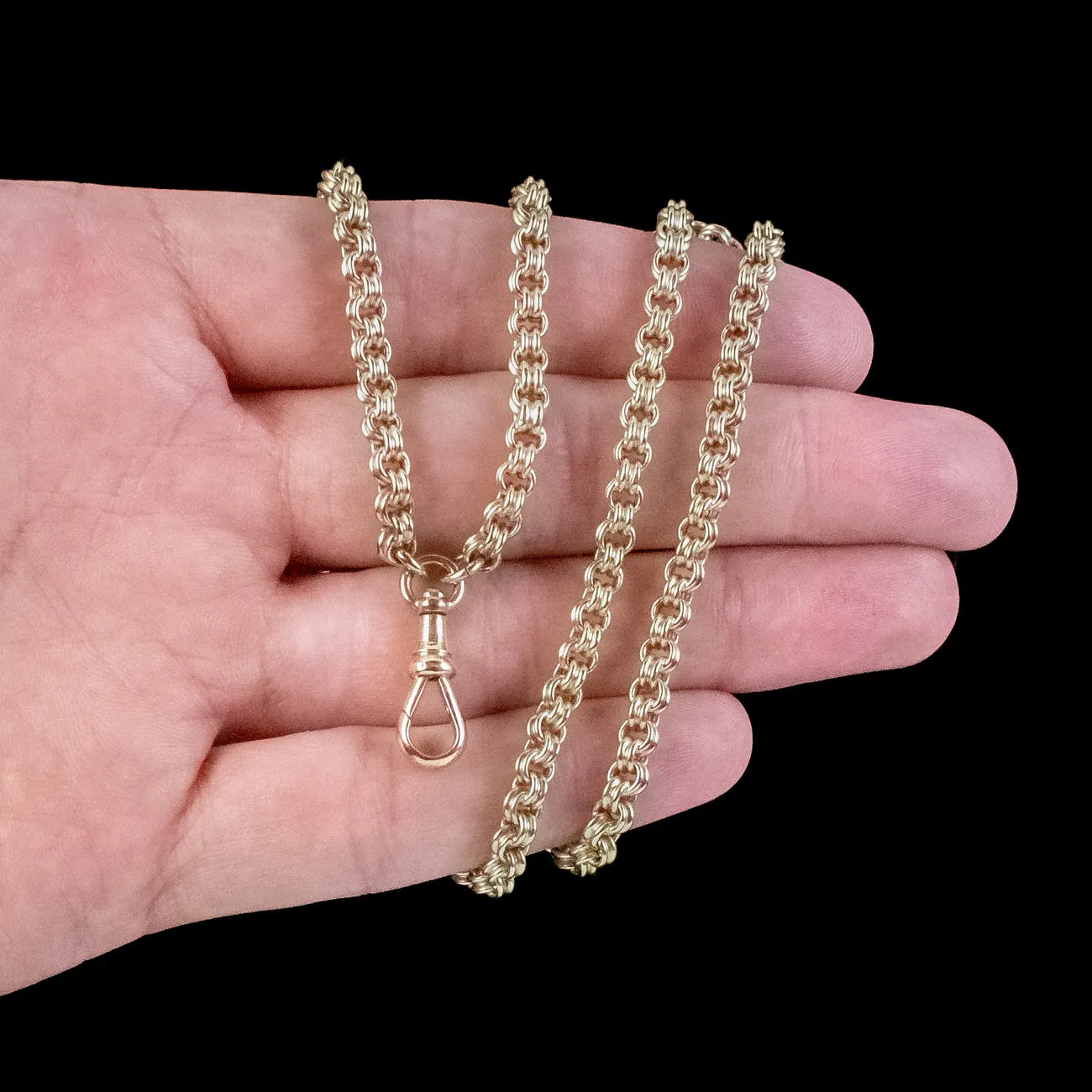 Antique Victorian 15ct Gold Guard Chain