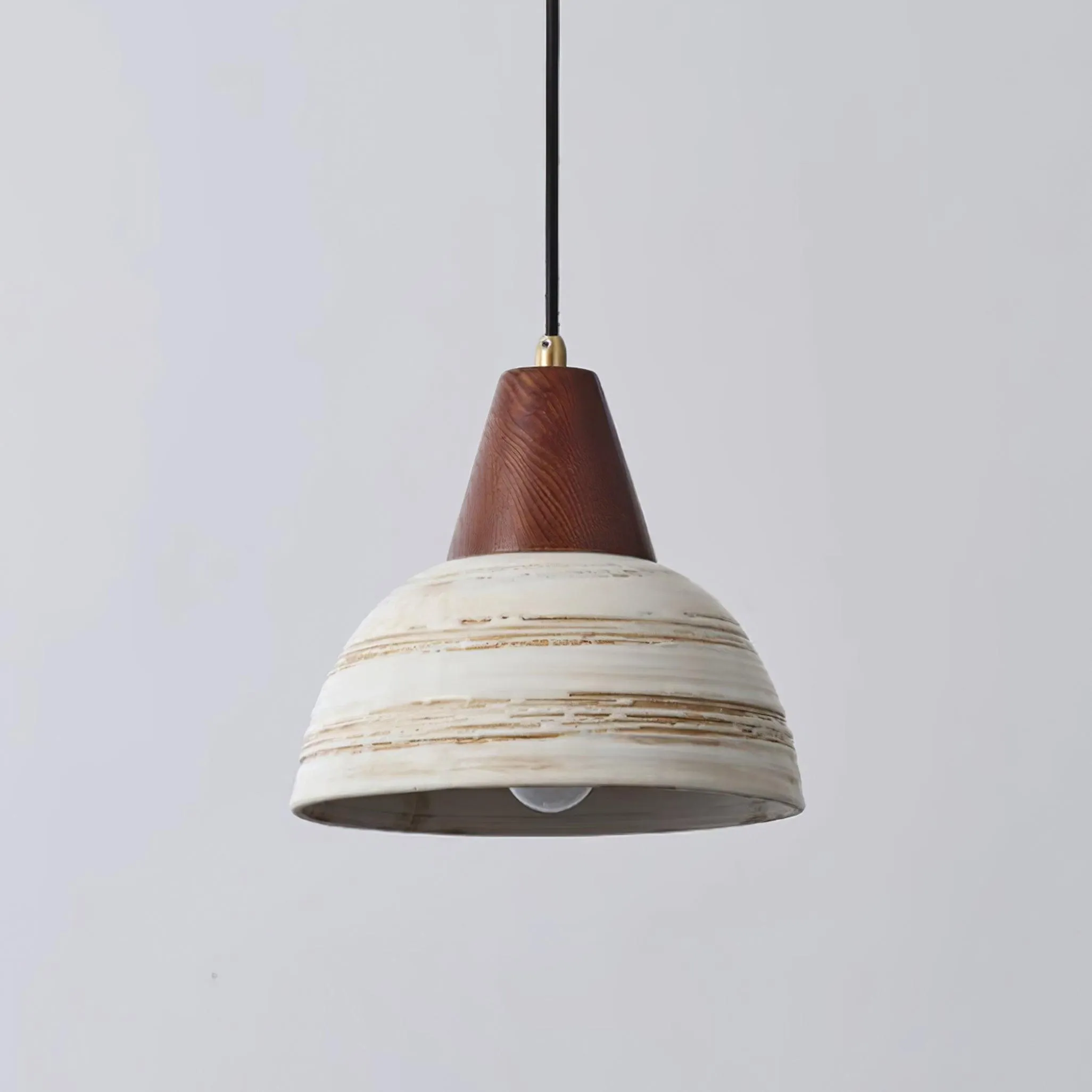 Beata Ceramics Pendant Lamp 9.4″- 8.6″