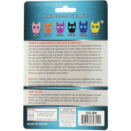Brutus Self Defense Key Chain