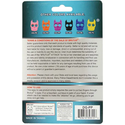 Brutus Self Defense Key Chain