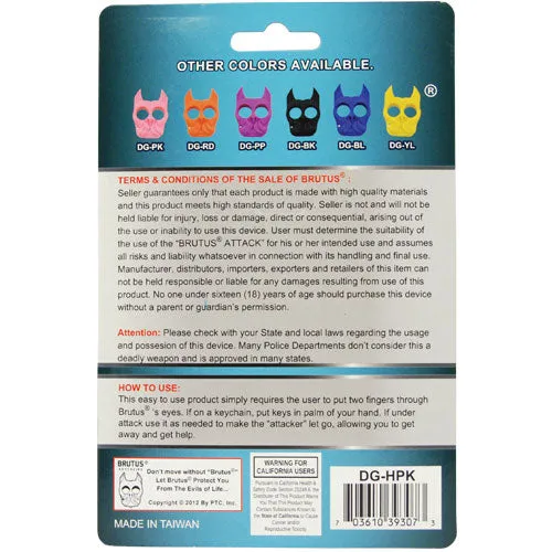 Brutus Self Defense Key Chain