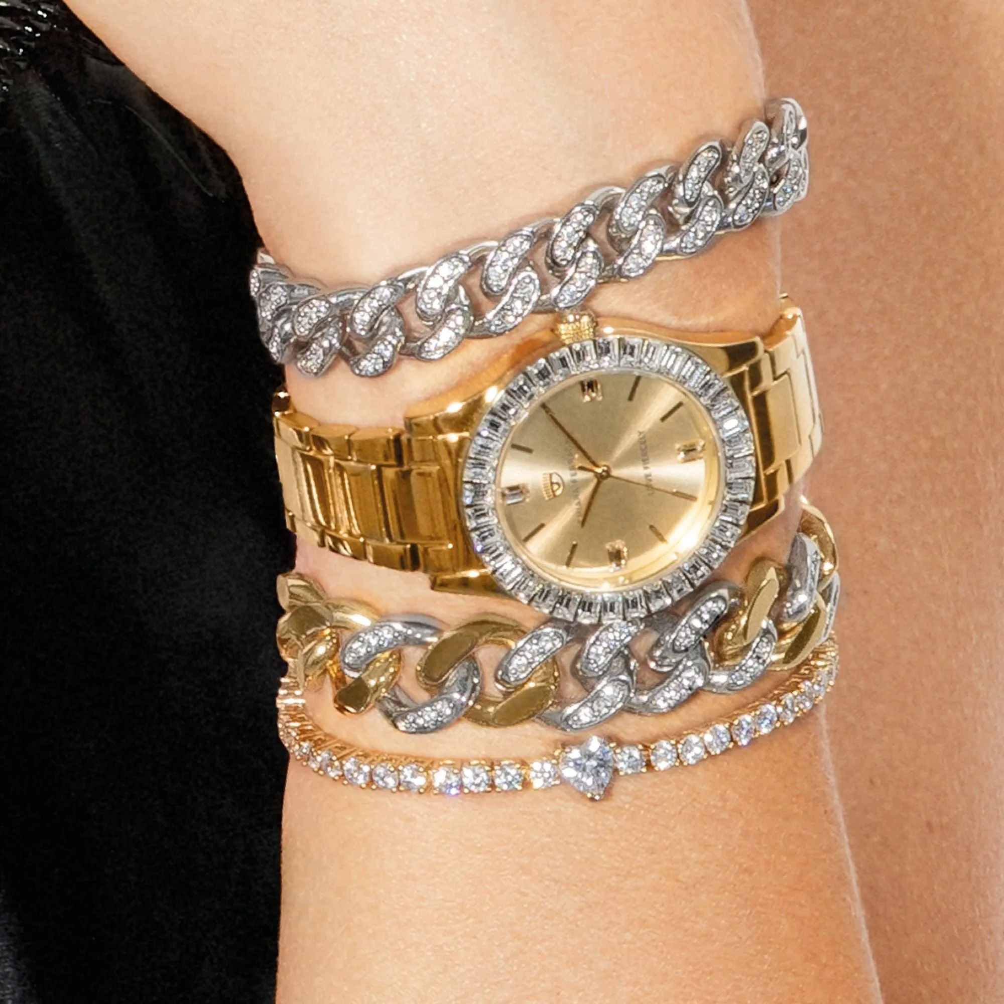 Chiara Ferragni Chain Collection Gold Bracelet