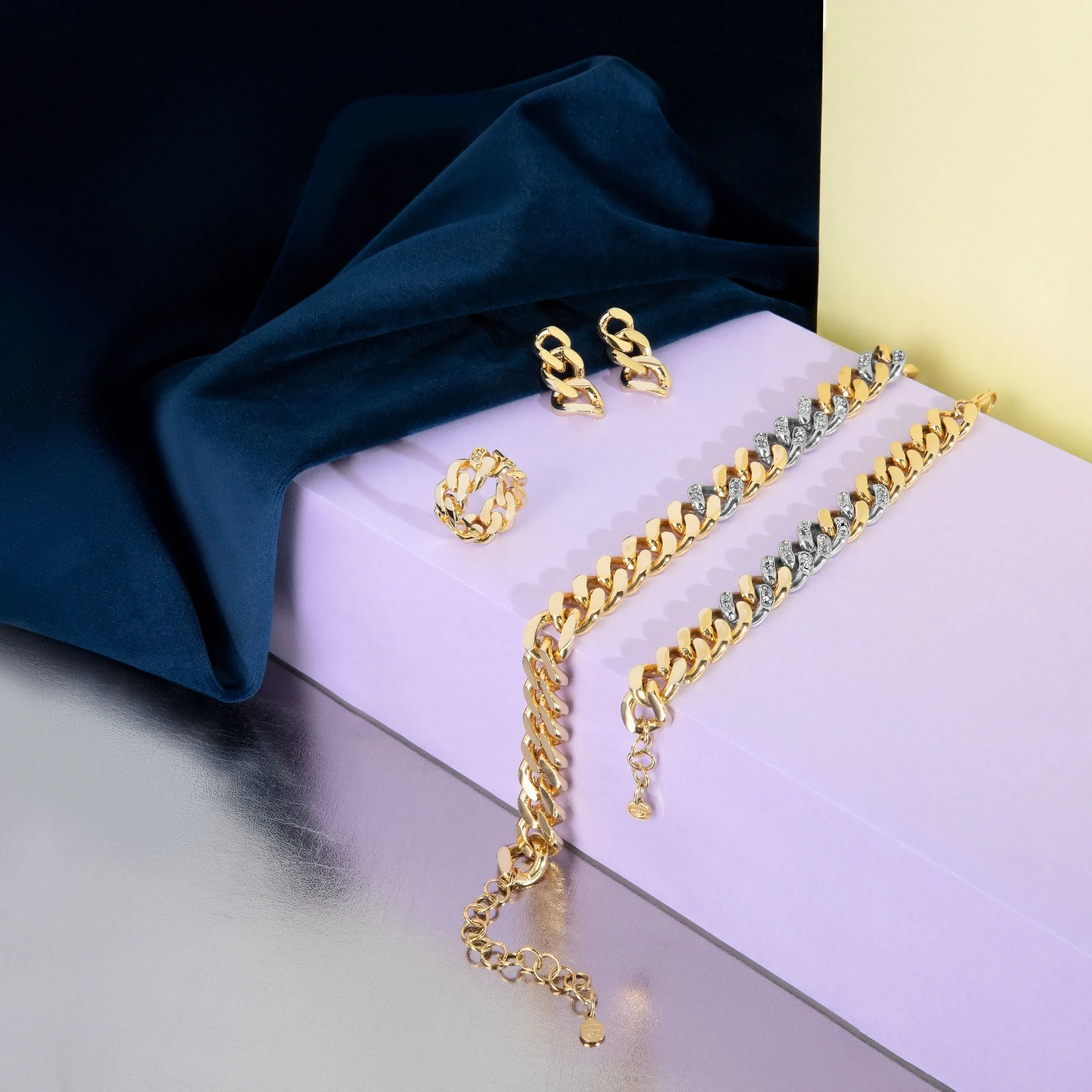 Chiara Ferragni Chain Collection Gold Bracelet