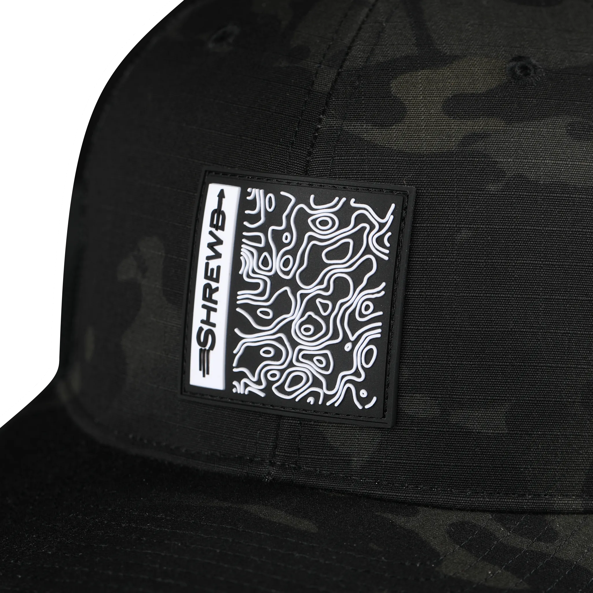 Contour Hat - Black Multicam