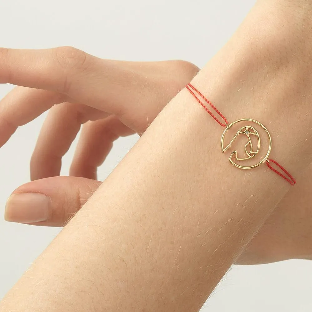 Cosmo Space Friend Cord Bracelet