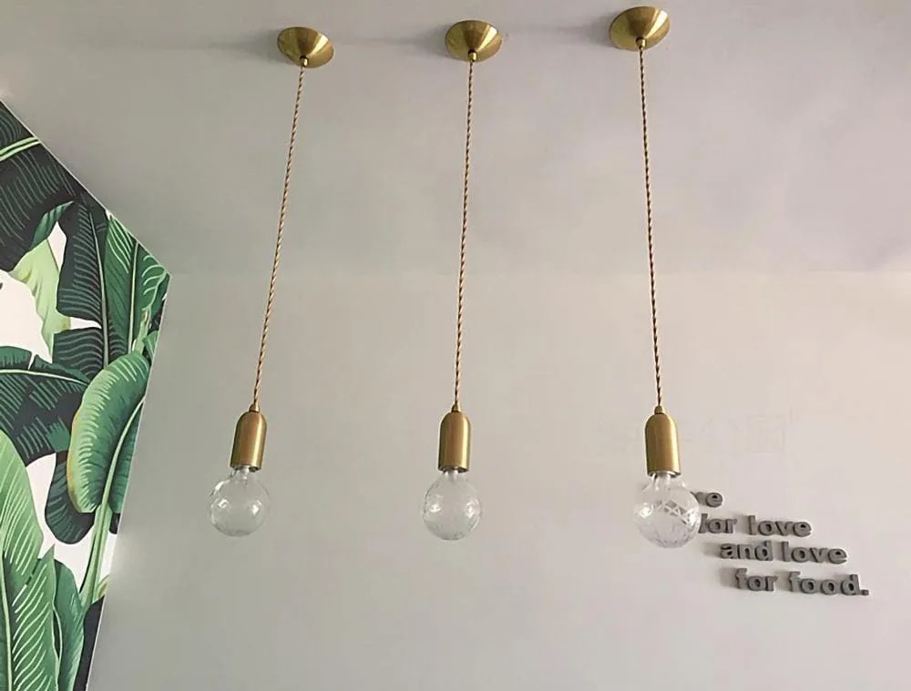 Crystal Bulb LED Pendant Lamp