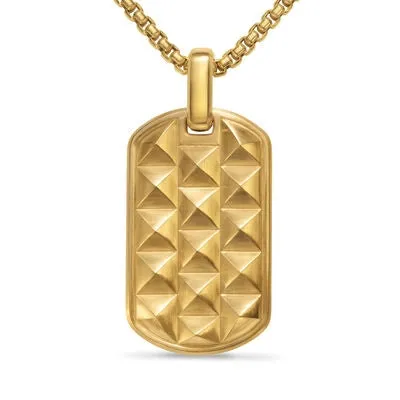 David Yurman 35mm Pyramid Cable Pendant