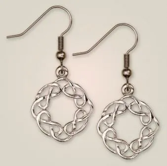 Eternal Interlace Earrings (plain)