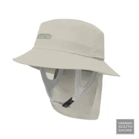 FCS Essential Surf Bucket Hat Small-XLarge Warm Grey Color