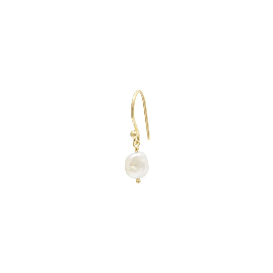 Freshwater Pearl Nugget Earrings