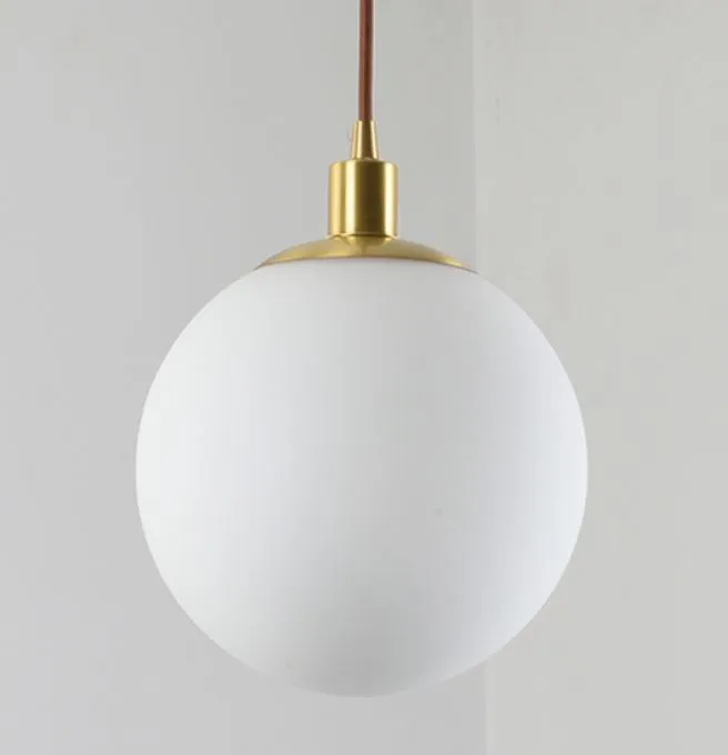 Gasuka Copper Round Globe Pendant Lamp