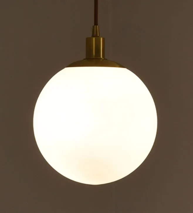 Gasuka Copper Round Globe Pendant Lamp