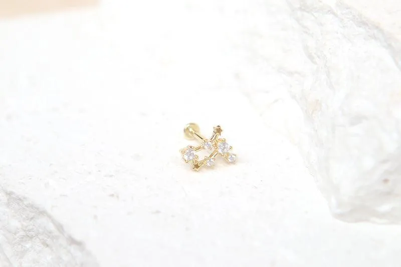 Gemini Constellation Flat Back