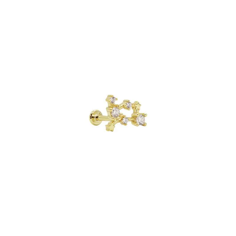 Gemini Constellation Flat Back