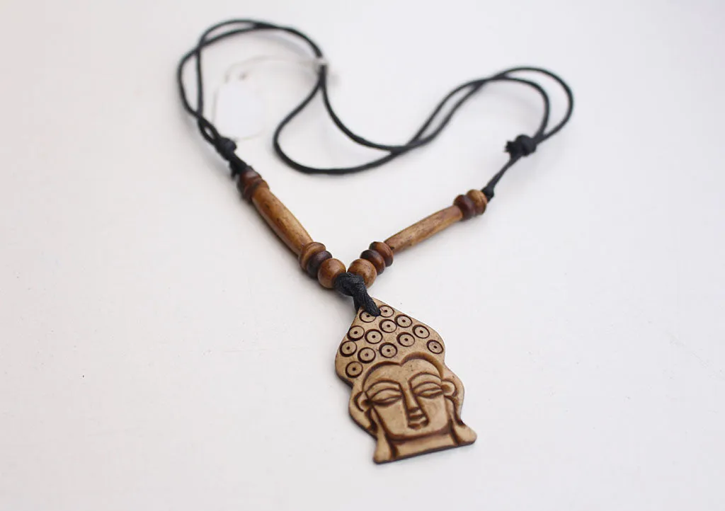 Handcrafted Buddha Pendant Necklace