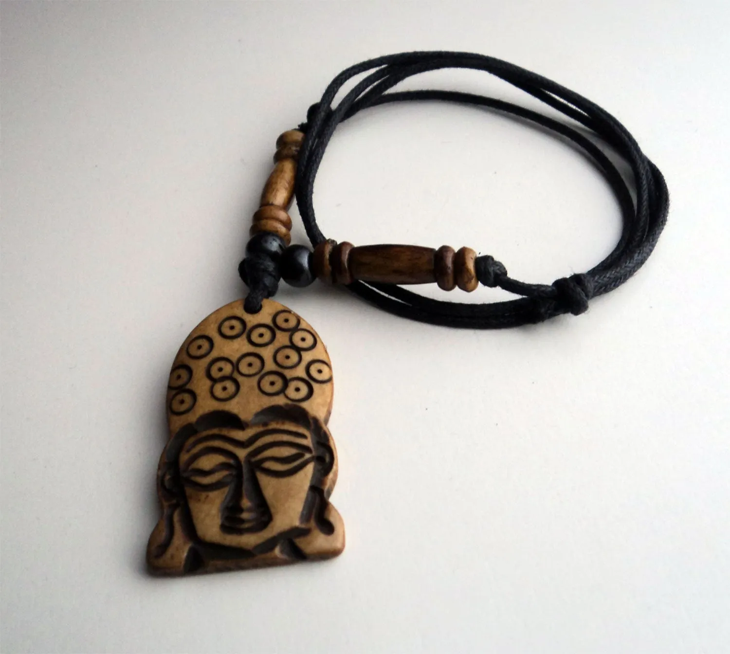 Handcrafted Buddha Pendant Necklace