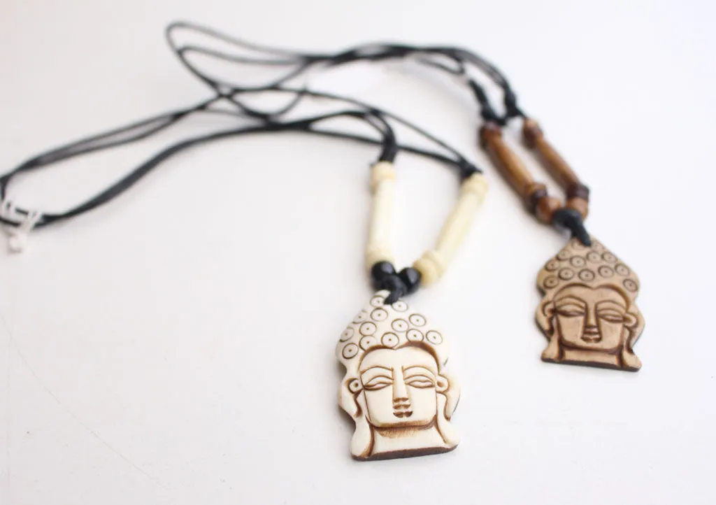 Handcrafted Buddha Pendant Necklace