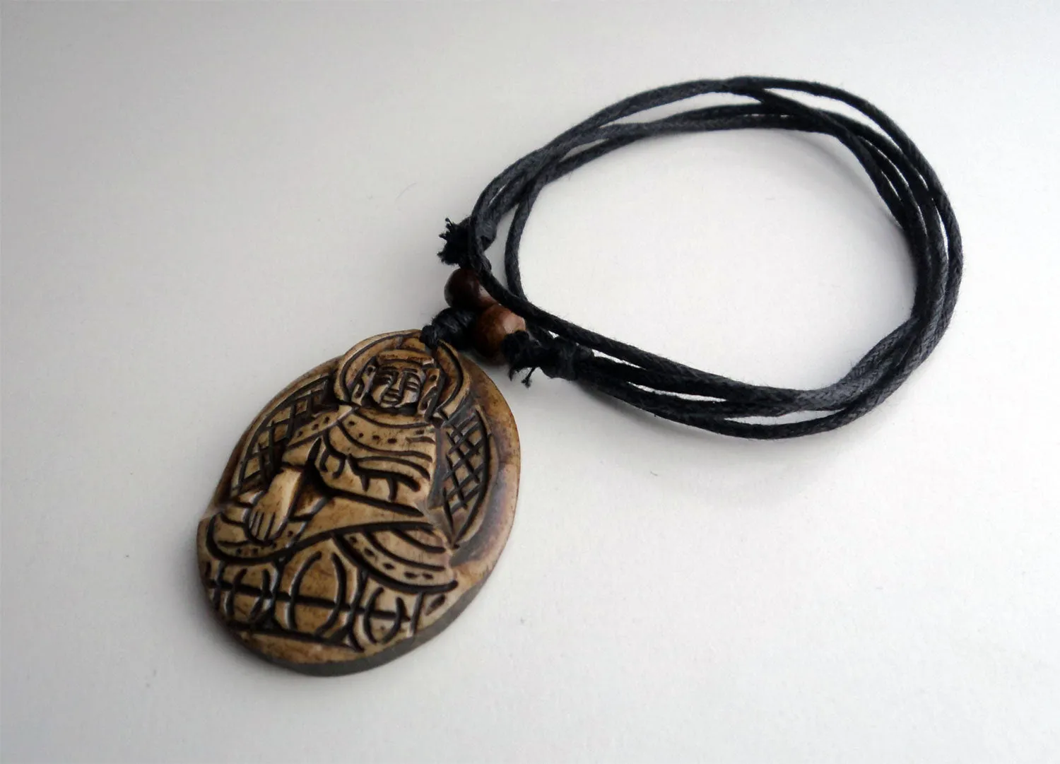 Handcrafted Buddha Pendant Necklace