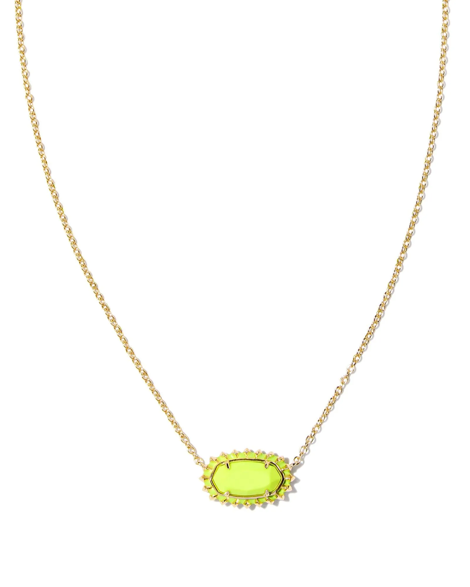Kendra Scott Elisa Color Burst Frame Necklace