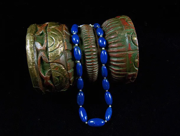 Lapis Lazuli Bead Necklace