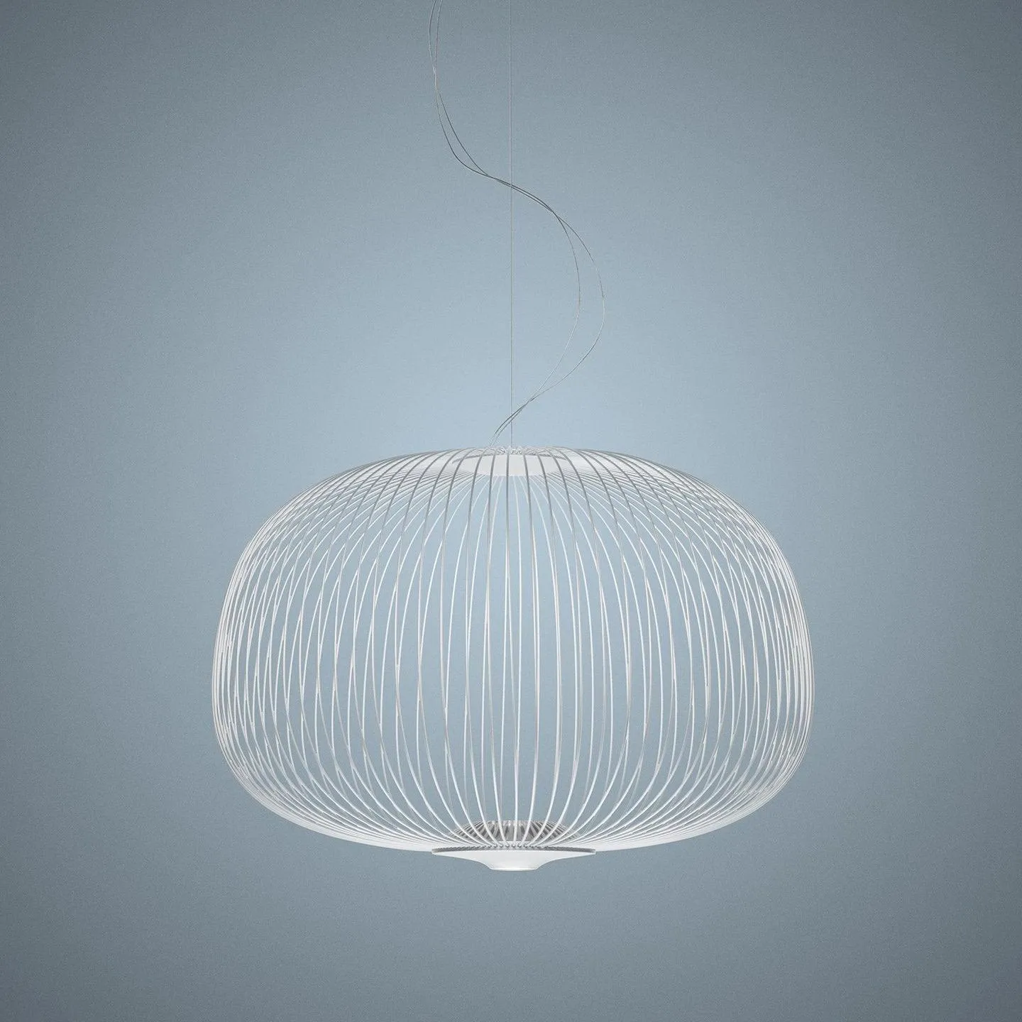 Lightweight Spokes Cage Pendant Lamp
