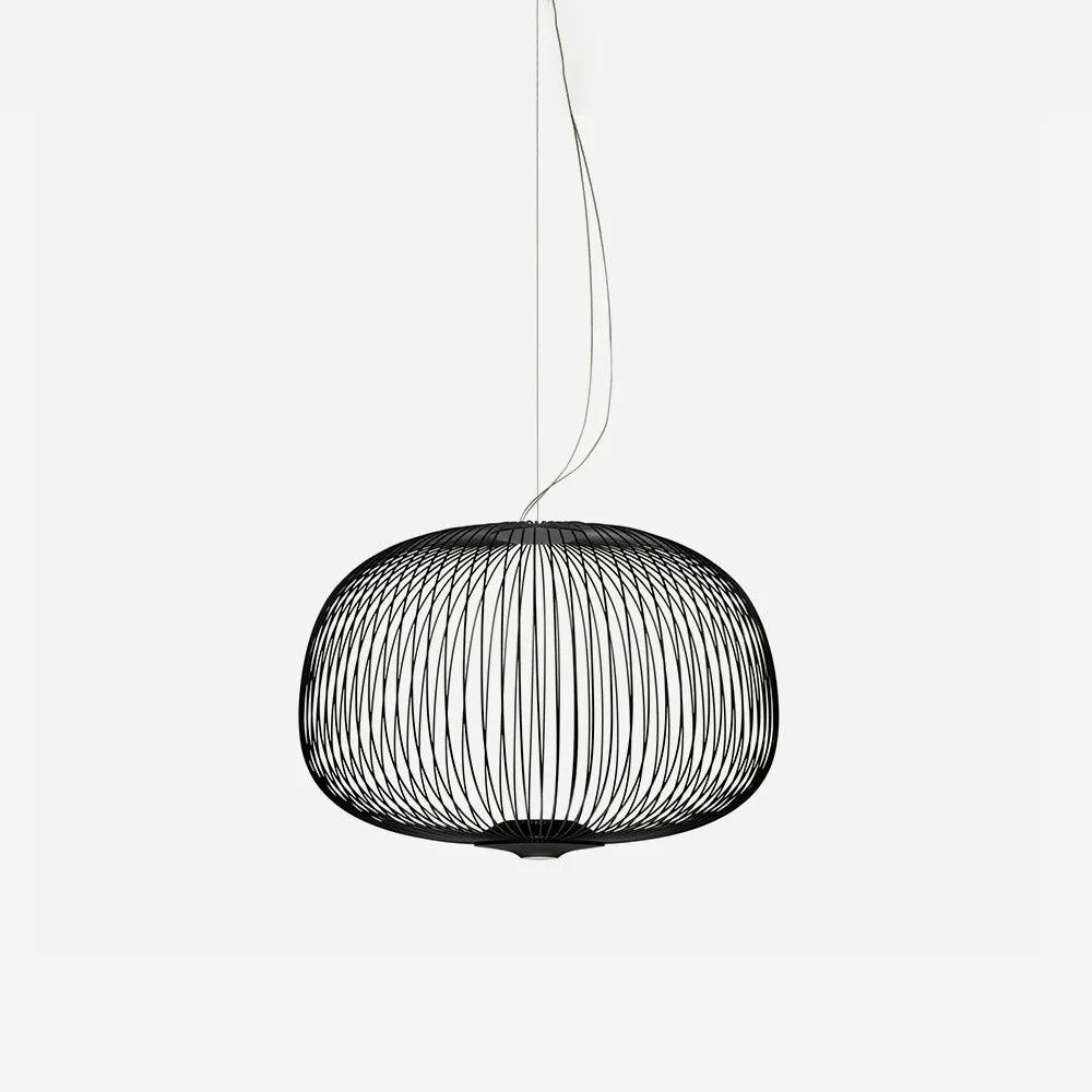 Lightweight Spokes Cage Pendant Lamp
