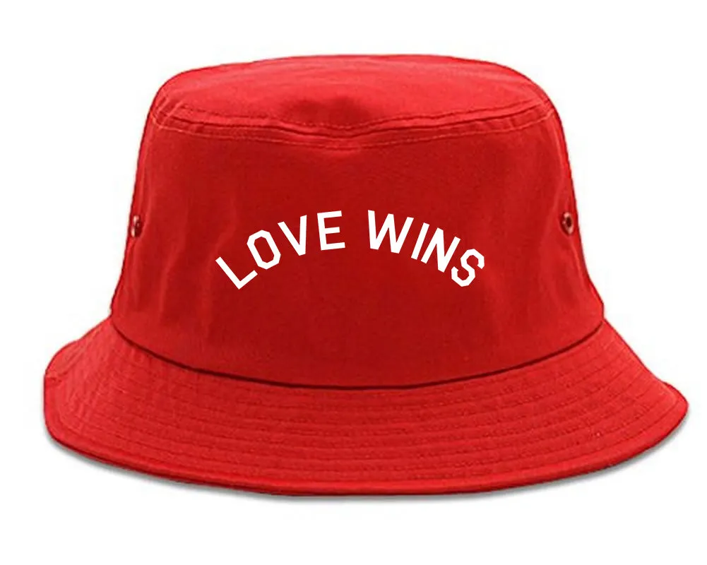 Love Wins Rose Mens Bucket Hat