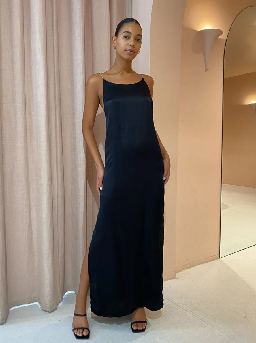 Magali Pascal Glam Maxi Dress in Black