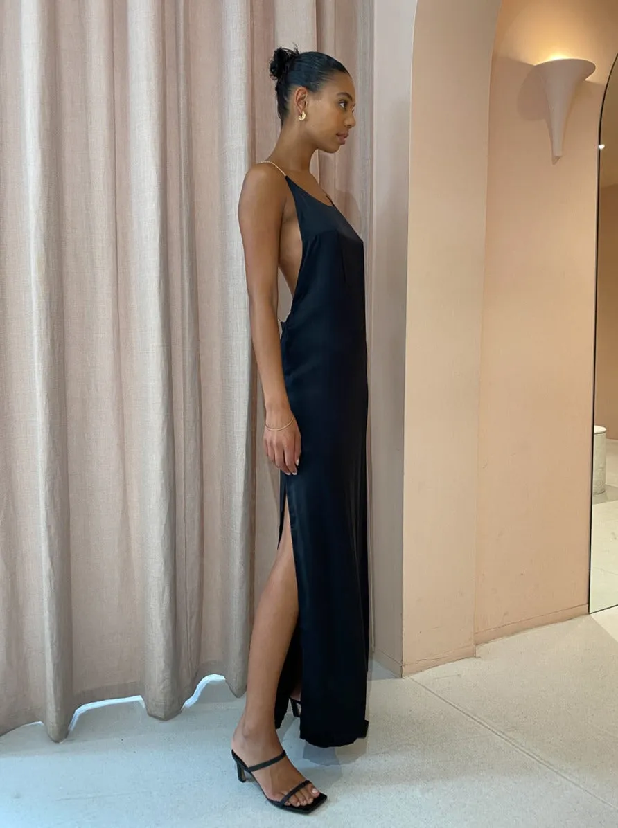 Magali Pascal Glam Maxi Dress in Black