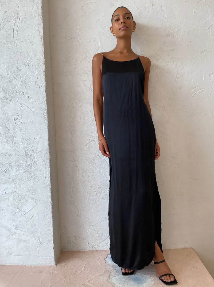 Magali Pascal Glam Maxi Dress in Black