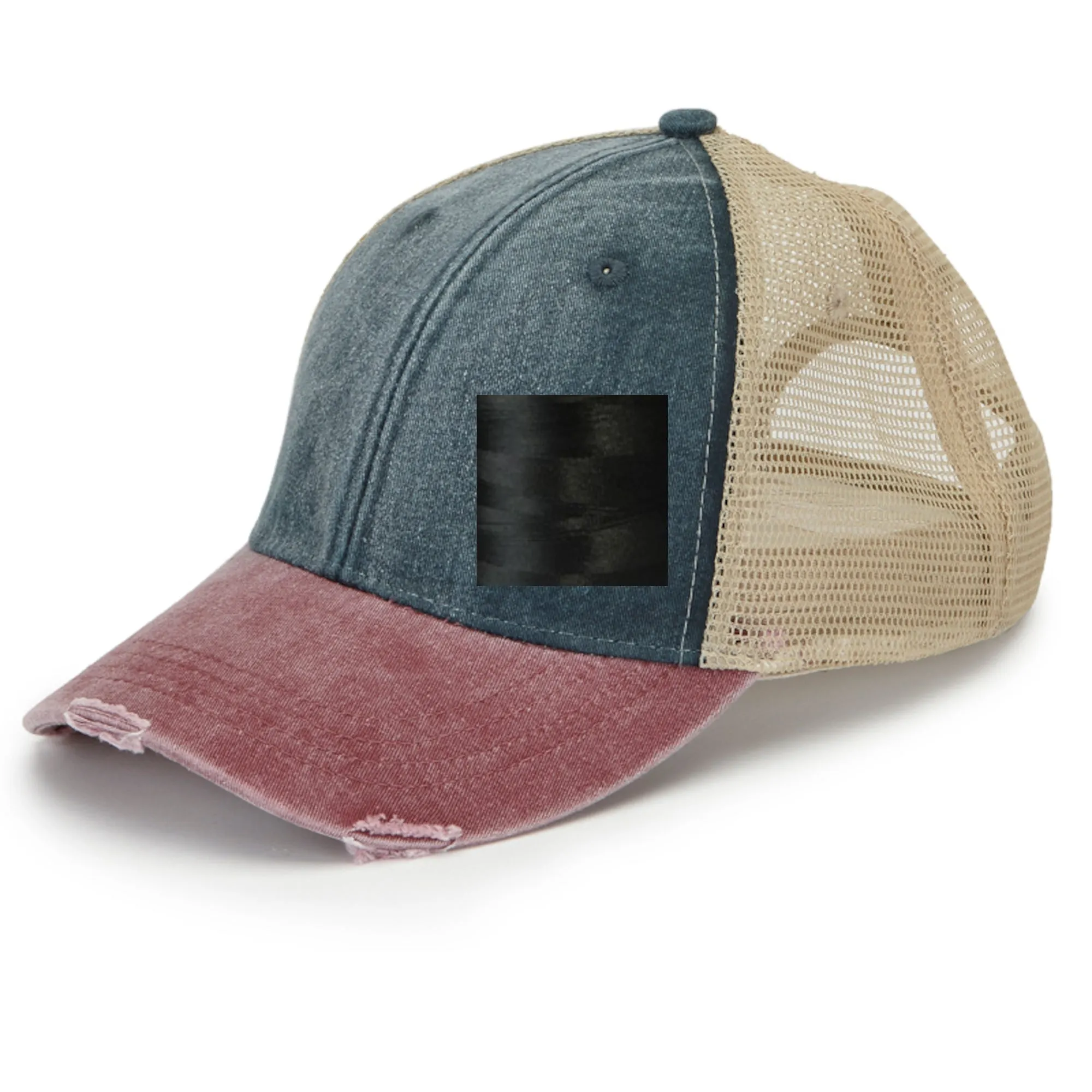 Nevada Hat | Distressed Snapback Trucker | state cap | many color choices