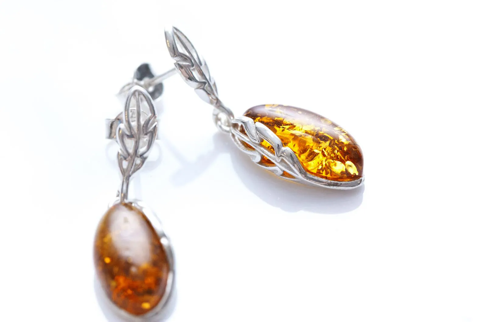 Oval Dangle Earrings