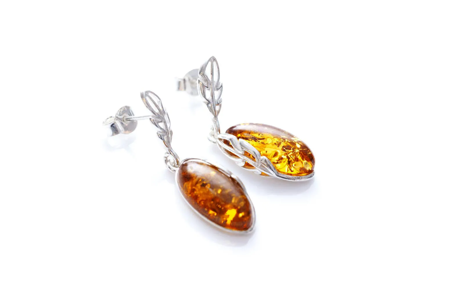 Oval Dangle Earrings