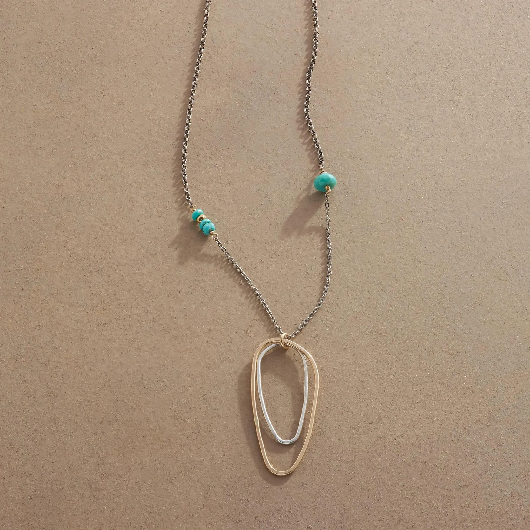 Pebble Drop Necklace