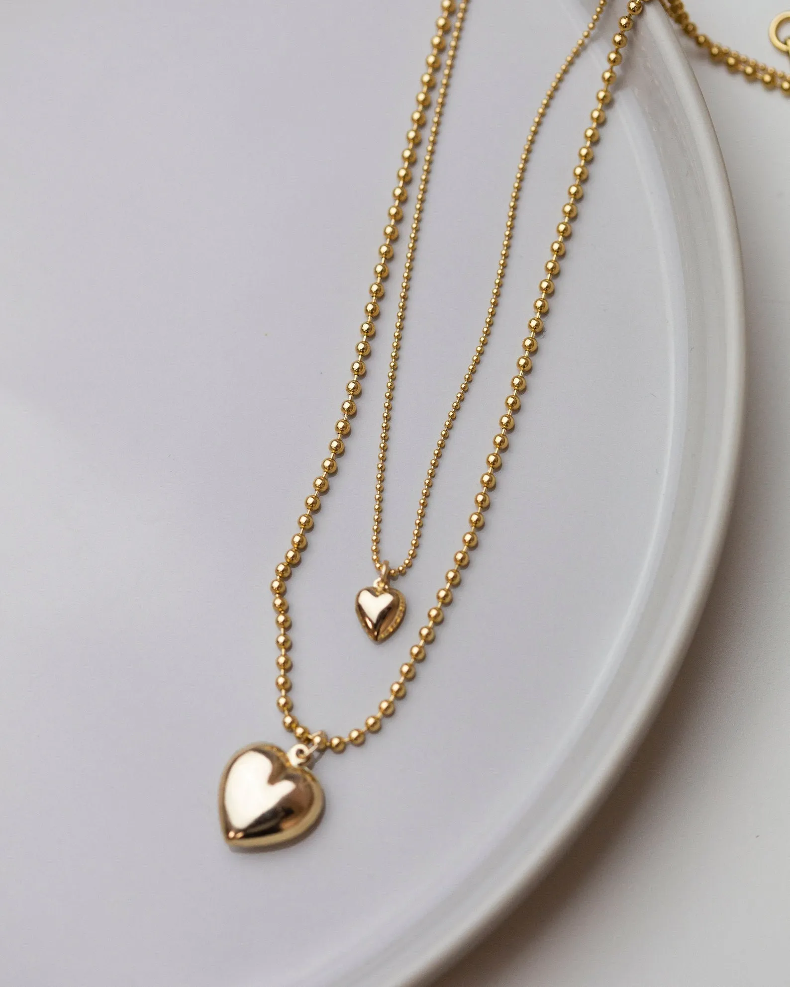 Puffy Heart Necklace