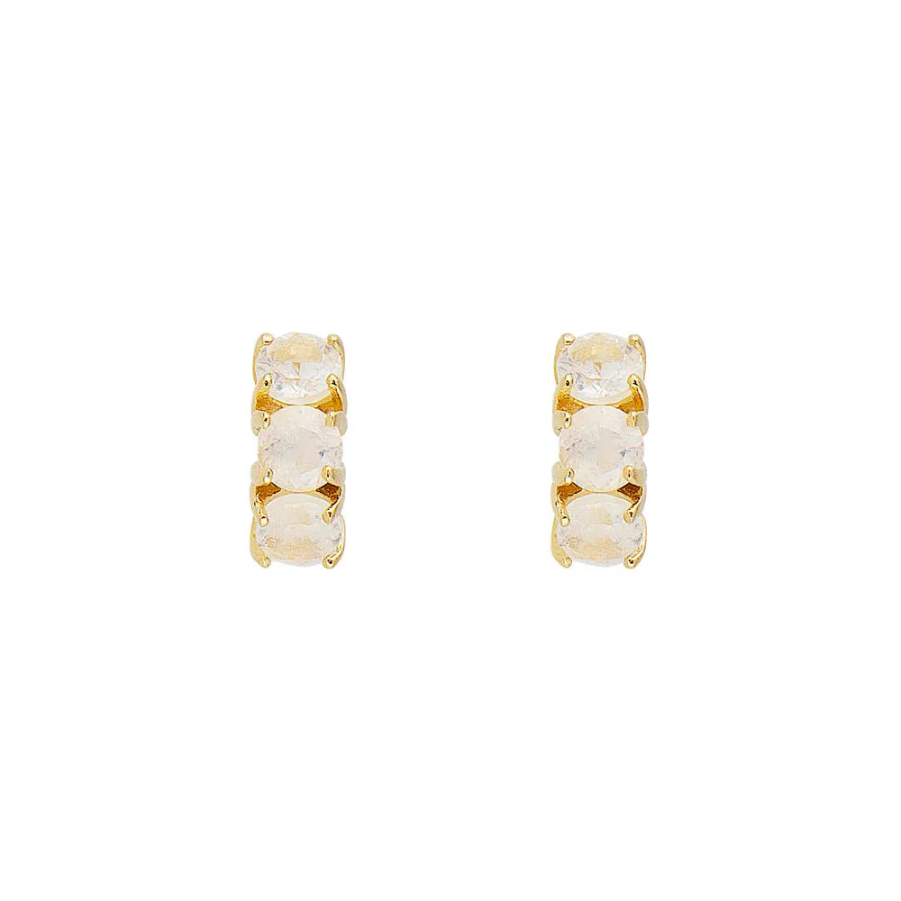 RAINBOW MOONSTONE HUGGIES