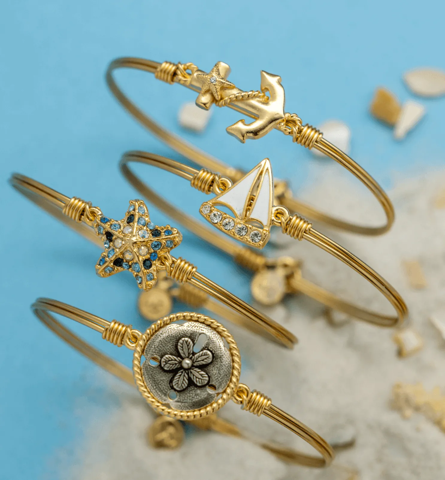 Sailboat  Bangle Bracelet