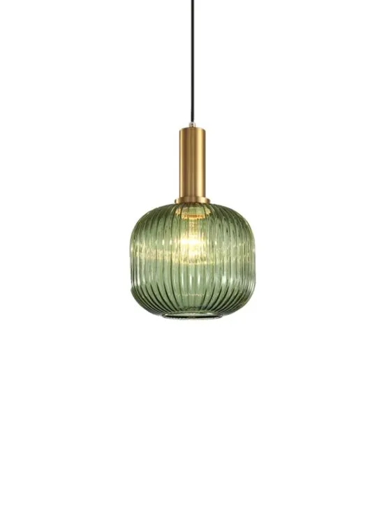 ÁSGEIRR Glass Perfume Bottle Pendant Light