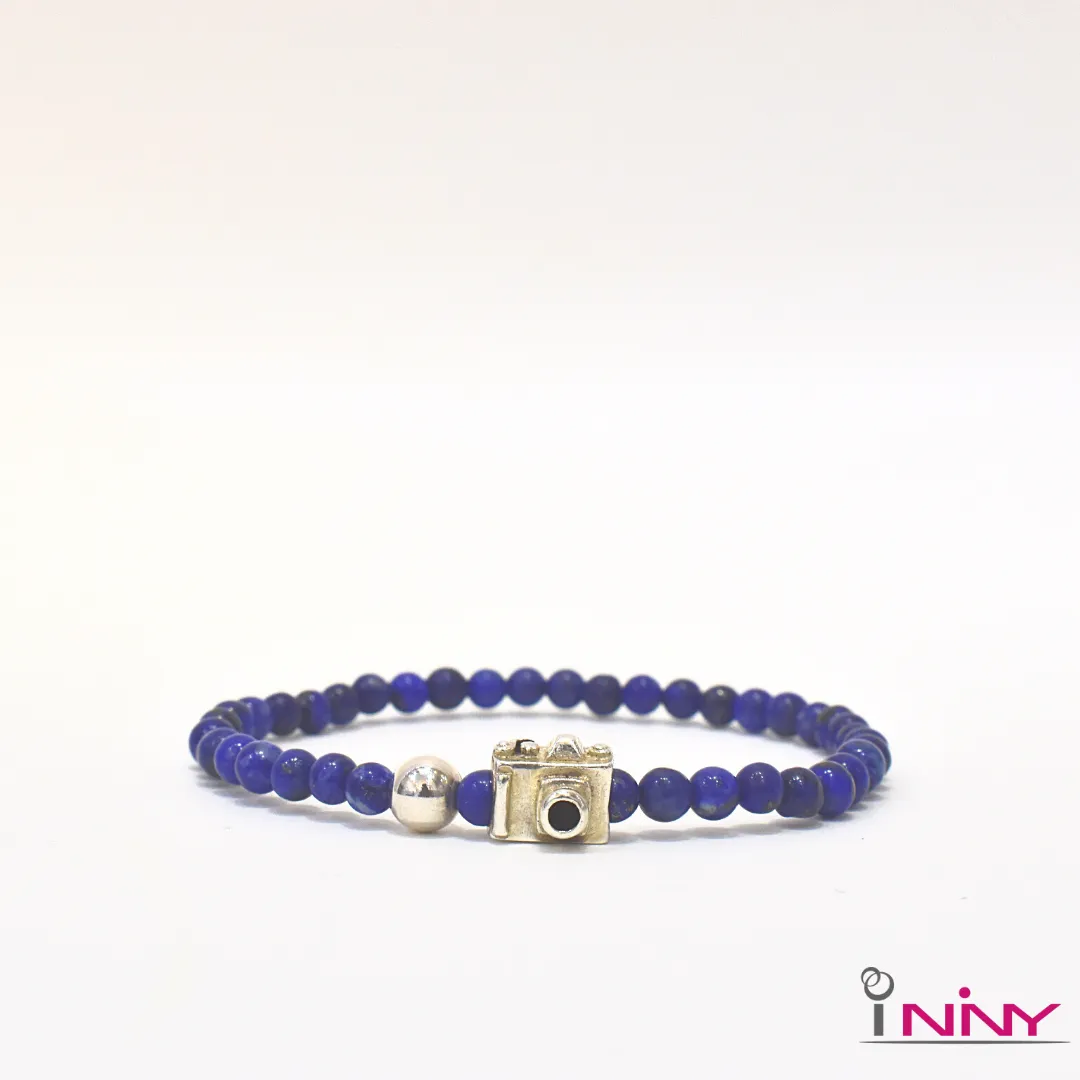 Shutter Lapis Lazuli Bracelet